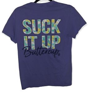 Kid's Girly Girl Originals Suck it Up Buttercup T-Shirt
